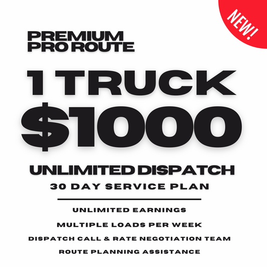 Unlimited Dispatch - 30 Day Service Plan